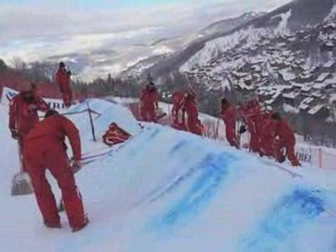 Coupe du monde de ski de bosses à Meribel