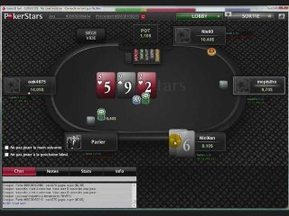 Cash game nl10 short handed