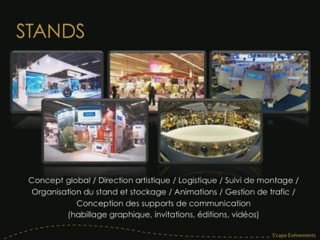 Présentation S'cape Evénements (version courte - mars 09)