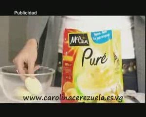 Carolina Cerezuela   Anuncio Pure McCain