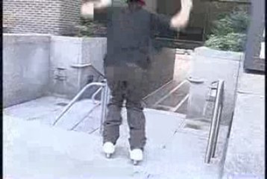 Chutes en roller