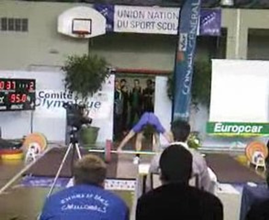 halterophilie : CHAMPIONNAT DE FRANCE UNSS A TOULON