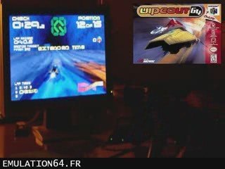Wipeout 64 (Volant + Emulateur) (N64)