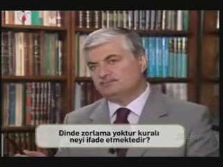 Dinde zorlama yoktur açıklar mısınız