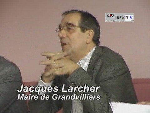GDSINFOTV Grandvilliers Jacques Larcher reçoit