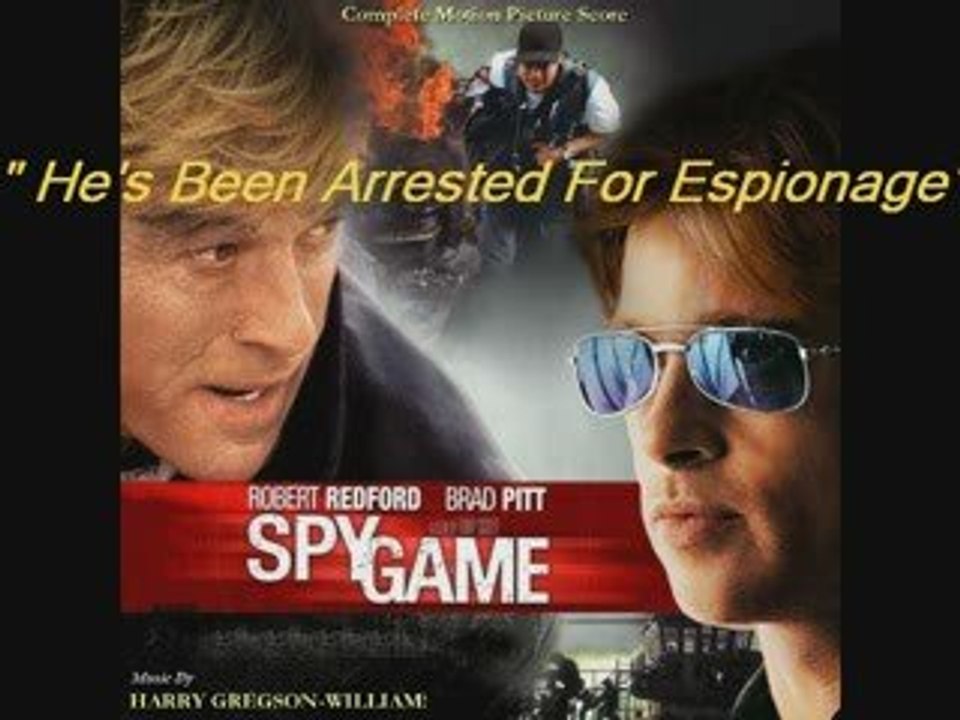 spy game - he's been arrested for espionage