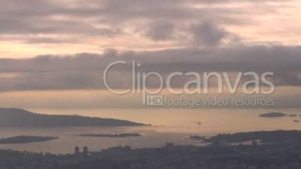 Stock footage Oslo - View of Oslo - Wintertime