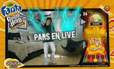 Fanta Guitar Hero World tour 176758 points Guitare