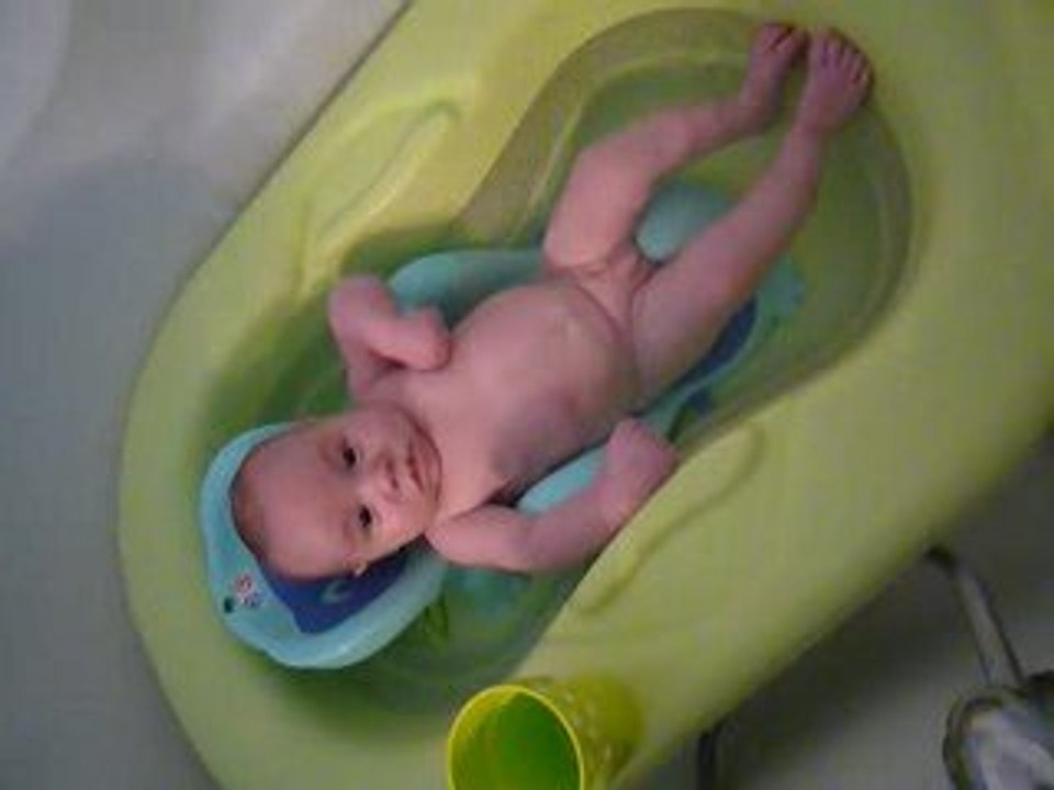 dans mon bain