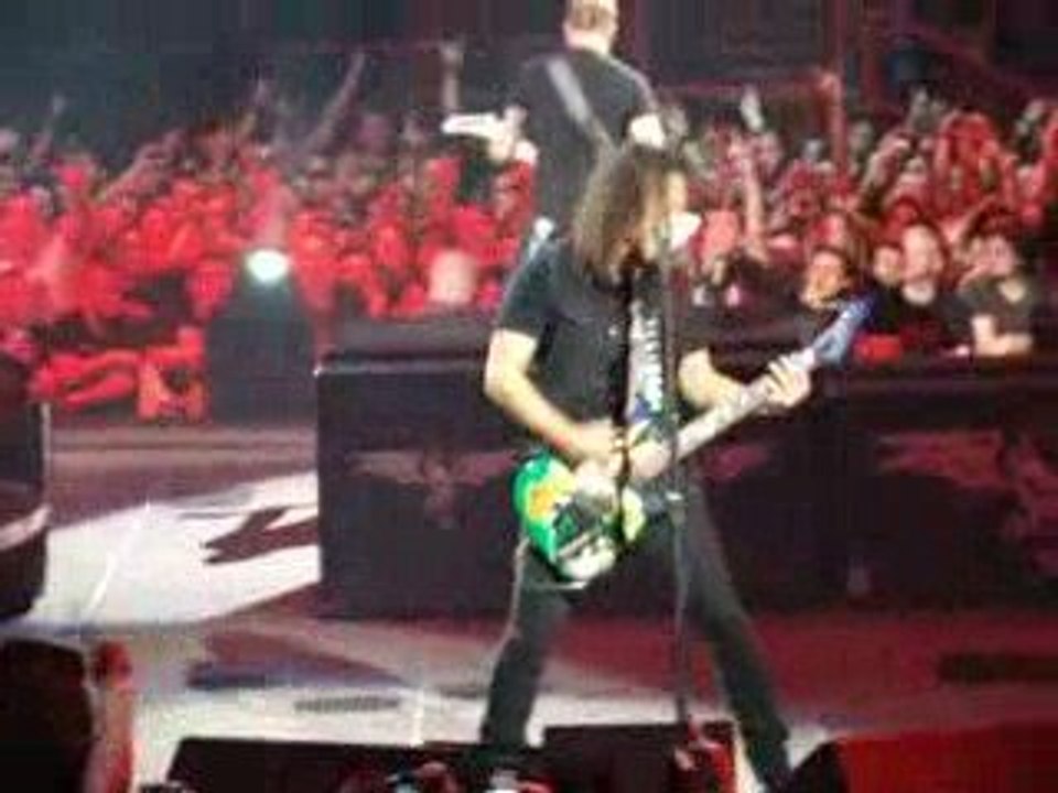 Metallica à Bercy Paris France 1/04/2009