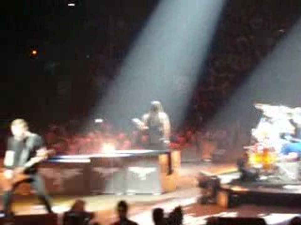 Metallica à Bercy Paris France 1/04/2009