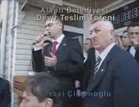 Alaplı Belediyesi devir teslim