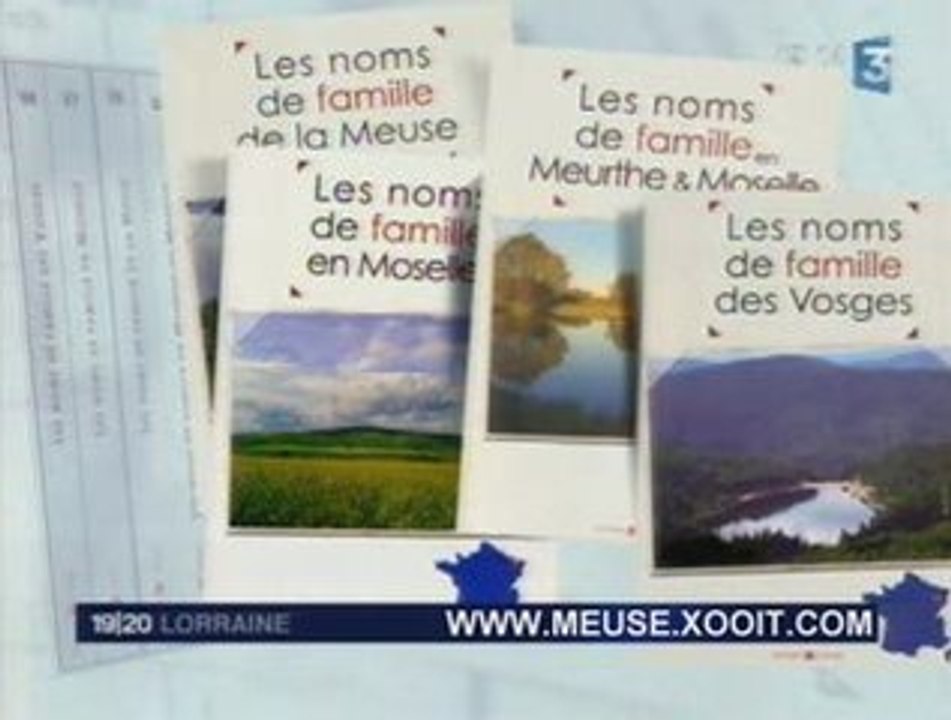 Noms de famille en Meuse et en Lorraine