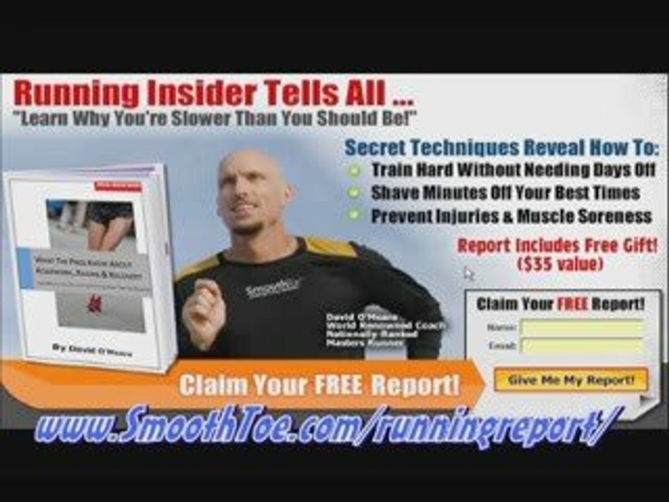 Marathon Running and Training advice from a Professional