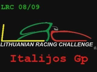 LRC 08/09 F1 Italija klipas