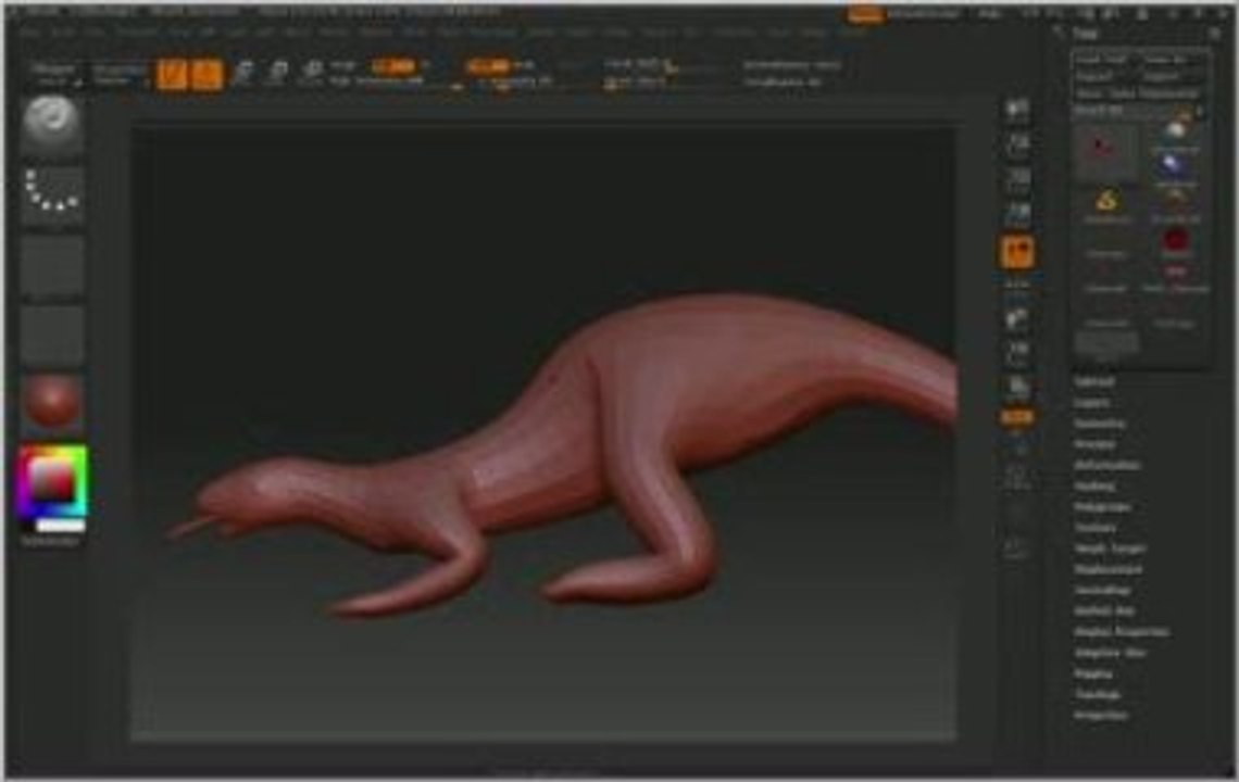 ZSpheres Chapter 3 Magnets ZBrush Tutorials ZClassroom.com