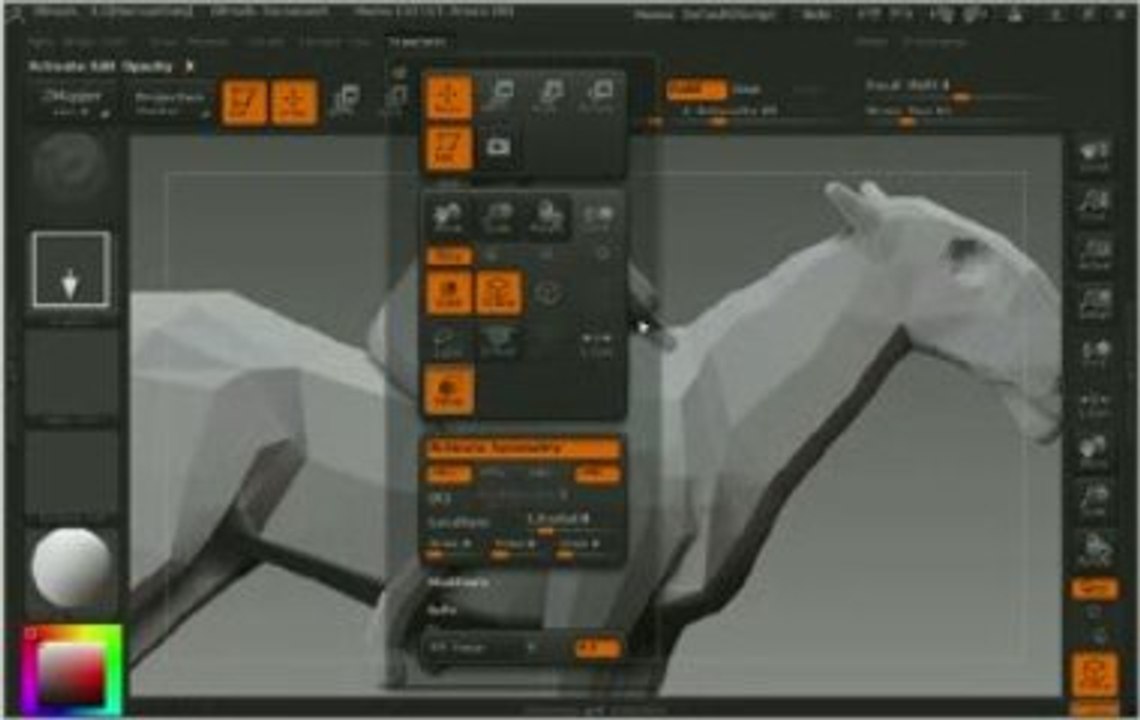 ZSphere SubTools ZBrush Tutorials ZClassroom.com