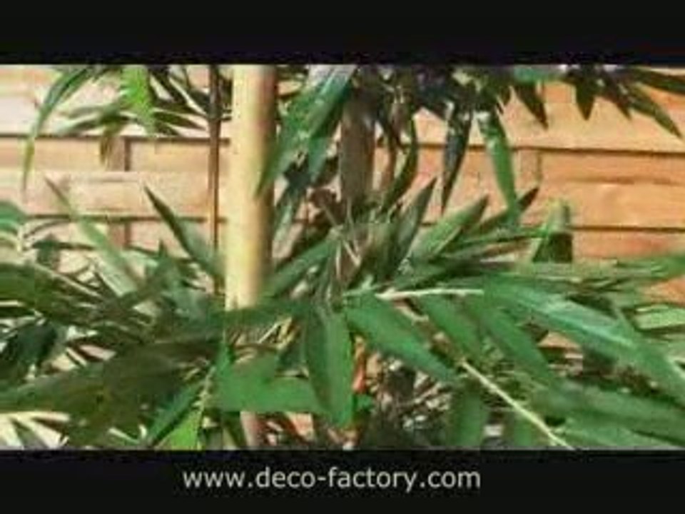 Bambou artificiel grosses cannes sur www.deco-factory.fr