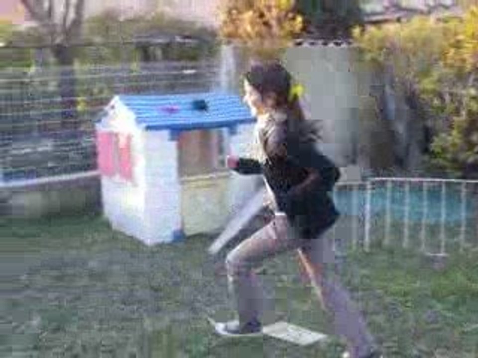 obstacle de moi à pied