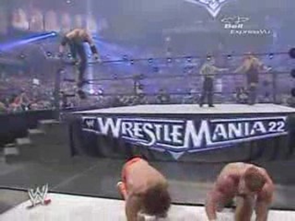 Big Show & Kane VS Carlito & Chris Masters - Wrestlemania 22