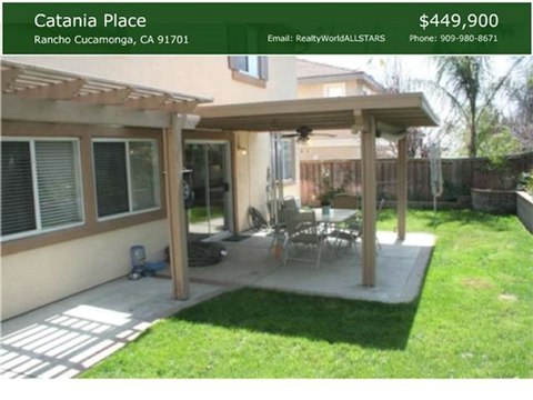 Catania Rancho Cucamonga CA realty world all stars