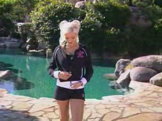 Holly Madison's Workout Video--behind the scenes