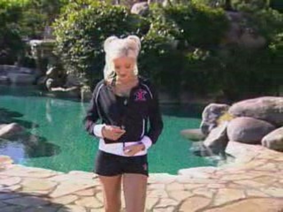 Holly Madison's Workout Video--behind the scenes