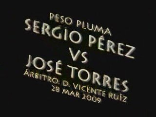 Torneo Barceló Box - Sergio Pérez vs José Torres