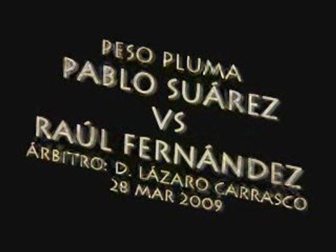 Torneo Barceló Box - Pablo Suárez vs Raúl Fernández