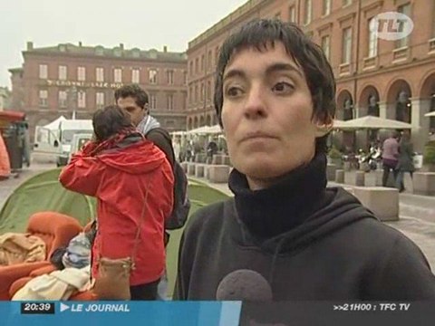 Toulouse : Les Enfants de Don Quichotte, Place du Capitole