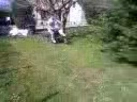 mon pote guillaume sur ma dirt 200