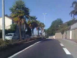 Corniche du Mourillon en Vespa