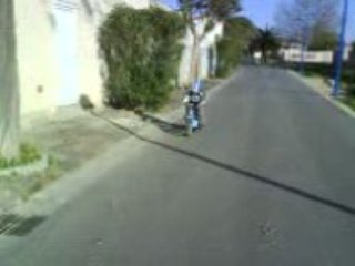 quentin fait du vélo