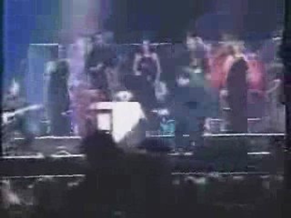 chute de Morsay sur scene