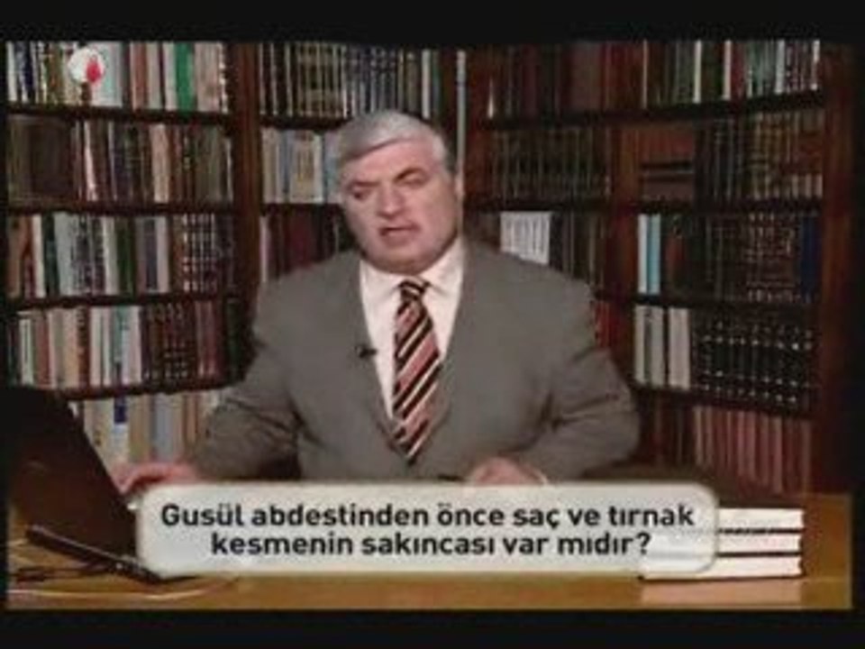 Gusülsüzken tırnak saç kesmek