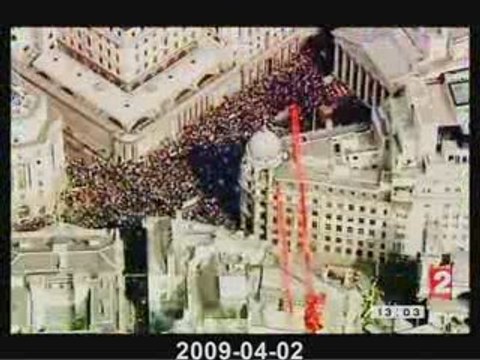 G20 Manifestants prisonniers dans la City