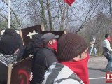 Anti-Otan : Affrontements rue du Havre à Strasbourg