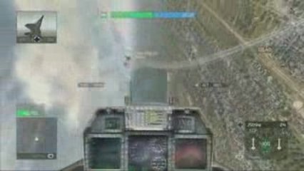 Tom Clancy's HAWX - La vue cockpit