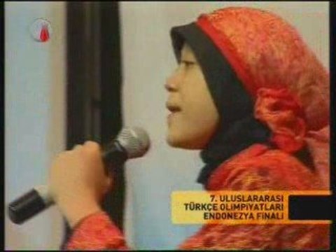 7. Türkçe Olimpiyatları Endonezya Elemeleri / İstiklal Marşı