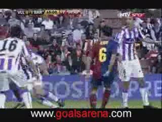 ETO'O 0-1 VALLADOLID - FC BARCELONE