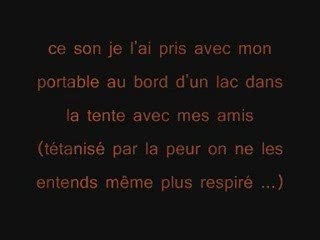 bruit très étrange