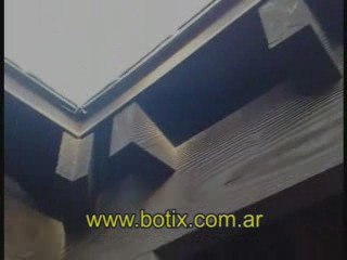 www.botix.com.ar Palomas en techo de galeria