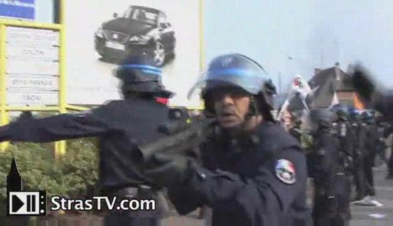Manifestation violente à Strasbourg sommet Otan 2009 (suite)
