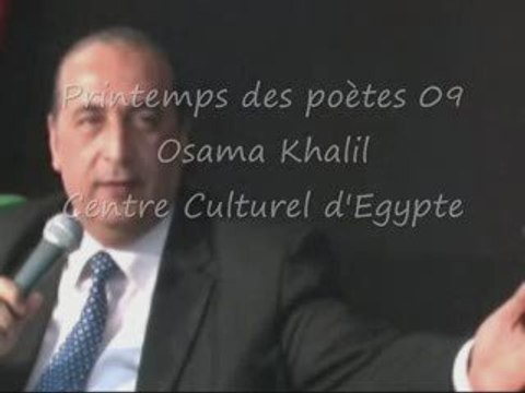 Printemps des Poètes à Mahmoud Darwich