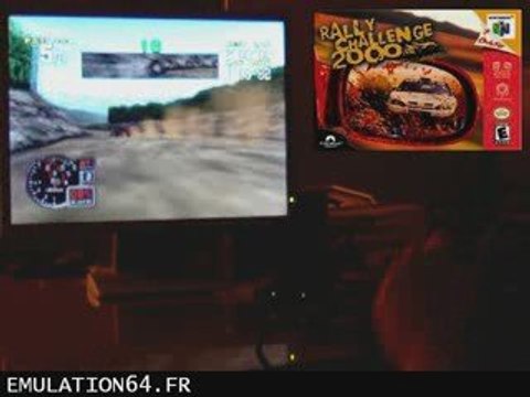 Rally Challenge 2000 (Volant + Emulateur) (N64)
