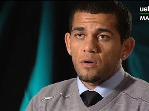 UEFA Magazine - 20.03.2009 Daniel Alves FC Barcelone