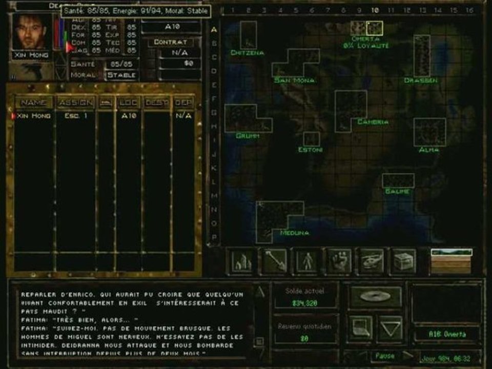 Jagged Alliance 2 walkthrough n°3 Explication et rencontre