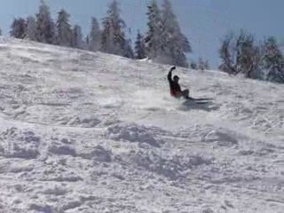 Le Pimp on the slopes