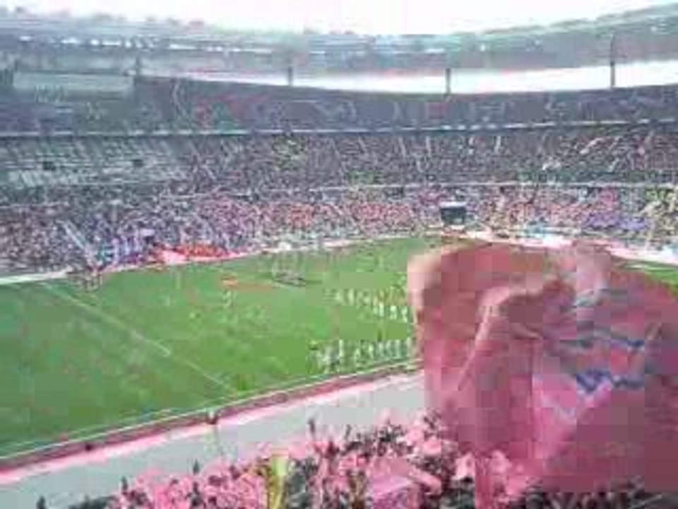 STADE FRANCAIS-CLERMONT ARRIVEE DU BALON OVALE