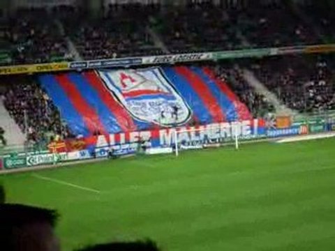 caen toulouse : tifos malherbe normandy kop